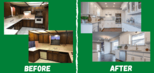 kitchen before and after