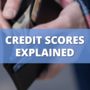Credit scores and loans